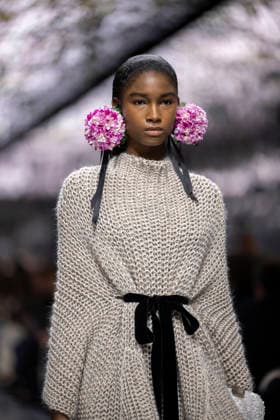 PFW Dior runway A model wears a creation as part of the Christian Dior Spring Summer 2026 Haute Couture collection presented in Paris, on January 26, 2026. Photo by Eliot Blondet ABACAPRESS.COM Paris France France  Copyright: xBlondetxEliot ABACAx