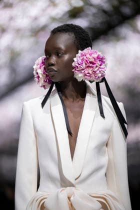 PFW Dior runway A model wears a creation as part of the Christian Dior Spring Summer 2026 Haute Couture collection presented in Paris, on January 26, 2026. Photo by Eliot Blondet ABACAPRESS.COM Paris France France  Copyright: xBlondetxEliot ABACAx