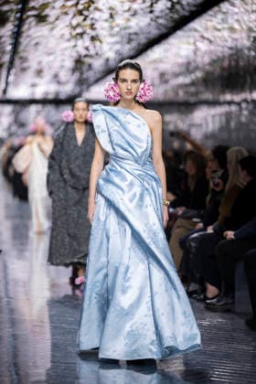 PFW Dior runway A model wears a creation as part of the Christian Dior Spring Summer 2026 Haute Couture collection presented in Paris, on January 26, 2026. Photo by Eliot Blondet ABACAPRESS.COM Paris France France  Copyright: xBlondetxEliot ABACAx
