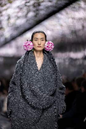 PFW Dior runway A model wears a creation as part of the Christian Dior Spring Summer 2026 Haute Couture collection presented in Paris, on January 26, 2026. Photo by Eliot Blondet ABACAPRESS.COM Paris France France  Copyright: xBlondetxEliot ABACAx
