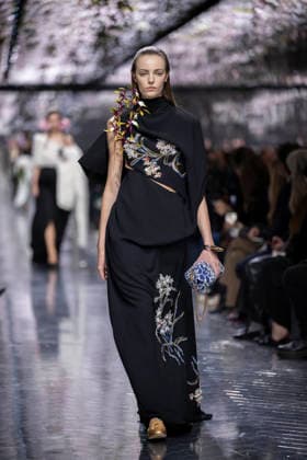 PFW Dior runway A model wears a creation as part of the Christian Dior Spring Summer 2026 Haute Couture collection presented in Paris, on January 26, 2026. Photo by Eliot Blondet ABACAPRESS.COM Paris France France  Copyright: xBlondetxEliot ABACAx
