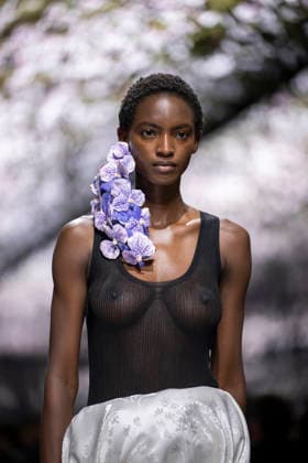 PFW Dior runway A model wears a creation as part of the Christian Dior Spring Summer 2026 Haute Couture collection presented in Paris, on January 26, 2026. Photo by Eliot Blondet ABACAPRESS.COM Paris France France  Copyright: xBlondetxEliot ABACAx
