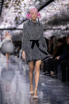 PFW Dior runway A model wears a creation as part of the Christian Dior Spring Summer 2026 Haute Couture collection presented in Paris, on January 26, 2026. Photo by Eliot Blondet ABACAPRESS.COM Paris France France  Copyright: xBlondetxEliot ABACAx