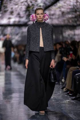 PFW Dior runway A model wears a creation as part of the Christian Dior Spring Summer 2026 Haute Couture collection presented in Paris, on January 26, 2026. Photo by Eliot Blondet ABACAPRESS.COM Paris France France  Copyright: xBlondetxEliot ABACAx