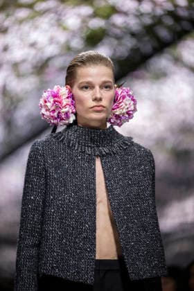 PFW Dior runway A model wears a creation as part of the Christian Dior Spring Summer 2026 Haute Couture collection presented in Paris, on January 26, 2026. Photo by Eliot Blondet ABACAPRESS.COM Paris France France  Copyright: xBlondetxEliot ABACAx