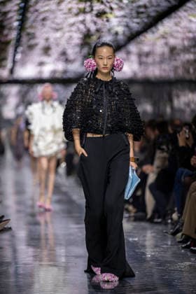 PFW Dior runway A model wears a creation as part of the Christian Dior Spring Summer 2026 Haute Couture collection presented in Paris, on January 26, 2026. Photo by Eliot Blondet ABACAPRESS.COM Paris France France  Copyright: xBlondetxEliot ABACAx