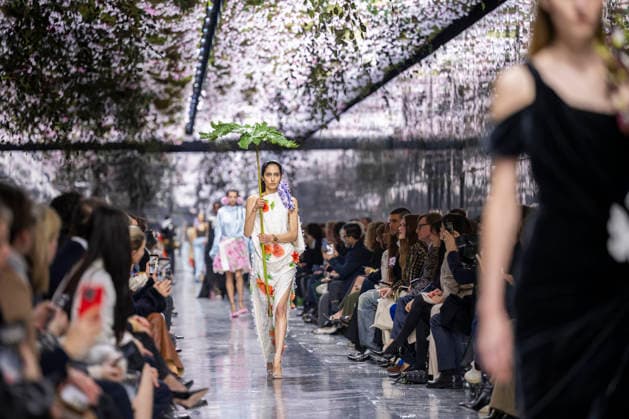 PFW Dior runway A model wears a creation as part of the Christian Dior Spring Summer 2026 Haute Couture collection presented in Paris, on January 26, 2026. Photo by Eliot Blondet ABACAPRESS.COM Paris France France  Copyright: xBlondetxEliot ABACAx