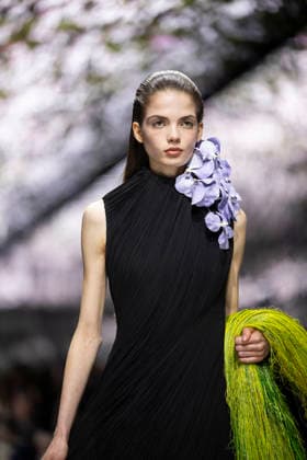 PFW Dior runway A model wears a creation as part of the Christian Dior Spring Summer 2026 Haute Couture collection presented in Paris, on January 26, 2026. Photo by Eliot Blondet ABACAPRESS.COM Paris France France  Copyright: xBlondetxEliot ABACAx