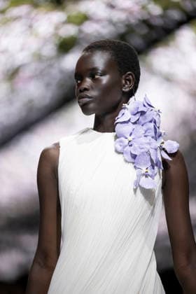 PFW Dior runway A model wears a creation as part of the Christian Dior Spring Summer 2026 Haute Couture collection presented in Paris, on January 26, 2026. Photo by Eliot Blondet ABACAPRESS.COM Paris France France  Copyright: xBlondetxEliot ABACAx