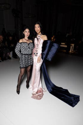 Heart Evangelista, Becca Bloom au défilé Tamara Ralph Collection Haute Couture Printemps Ete 2026 lors de la Fashion Week de Paris PFW , le 26 Janvier 2026 Jeremy MELLOUL Bestimage Celebrities at Tamara Ralph Haute Couture Spring summer 2026 during Paris Fashion Week on 26th January 2026 Paris France  Copyright: xJeremyxMelloulx xBestimagexJeremyxMelloulx xBestimagex