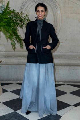 Farida Khelfa Photocall du défilé Dior Collection Haute Couture Printemps Eté 2026 lors de la Fashion Week de Paris PFW , au musée Rodin, à Paris, France, le 26 janvier 2026 Olivier Borde Bestimage Photocall Dior Spring Summer 2026 Haute Couture Collection show during Paris Fashion Week PFW , at the Rodin Museum, in Paris, France, on January 26, 2026 Paris France  Copyright: xOLIVIERxBORDEx xBESTIMAGExOLIVIERxBORDEx xBESTIMAGEx