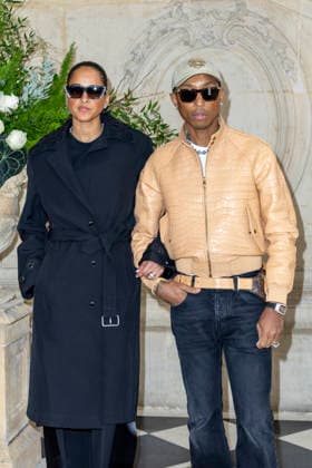 Pharrell Williams and Helen Photocall Dior Spring Summer 2026 Haute Couture Collection show during Paris Fashion Week PFW , at the Rodin Museum, in Paris, France, on January 26, 2026 Olivier Borde Bestimage Photocall Dior Spring Summer 2026 Haute Couture Collection show during Paris Fashion Week PFW , at the Rodin Museum, in Paris, France, on January 26, 2026 Paris France  Copyright: xOLIVIERxBORDEx xBESTIMAGExOLIVIERxBORDEx xBESTIMAGEx