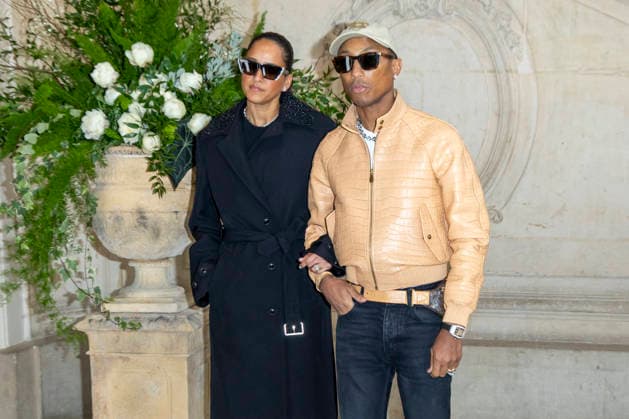 Pharrell Williams and Helen Photocall Dior Spring Summer 2026 Haute Couture Collection show during Paris Fashion Week PFW , at the Rodin Museum, in Paris, France, on January 26, 2026 Olivier Borde Bestimage Photocall Dior Spring Summer 2026 Haute Couture Collection show during Paris Fashion Week PFW , at the Rodin Museum, in Paris, France, on January 26, 2026 Paris France  Copyright: xOLIVIERxBORDEx xBESTIMAGExOLIVIERxBORDEx xBESTIMAGEx