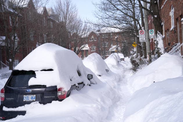 Aftermath of the Snowstorm in Toronto TORONTO, CANADA - JANUARY 26 : Parked cars are buried in snow after a heavy snowfall in Toronto, Ontario, Canada on January 26, 2026. Mert Alper Dervis Anadolu Ontario Canada. Editorial use only. Please get in touch for any other usage.  Copyright: x2026xAnadoluxMertxAlperxDervisx
