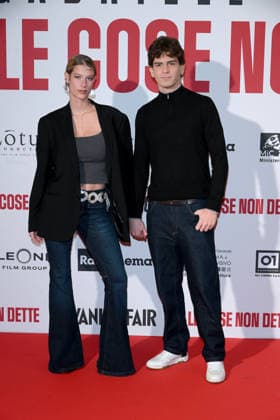 Milan, Milan, The Unsaid Things photocall - Lucrezia Fenino, Francesco Palmieri  Copyright: xAlbertoxTerenghix xipa-agency.netx xComi Terenghix IPA_Agency_IPA70602737