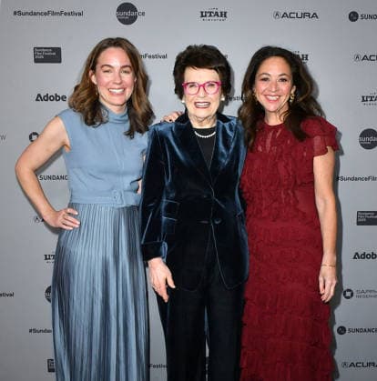 2026 Sundance Film Festival - Give Me The Ball! Premiere Elizabeth Wolff, Billie Jean King, Liz Garbus attend the Give Me The Ball! Premiere during the 2026 Sundance Film Festival at Eccles Center Theater on January 26, 2026 in Park City, Utah. Park City Eccles Theatre Utah United States of America Copyright: xCxFlanigan imageSPACEx