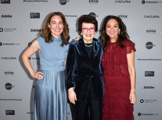 2026 Sundance Film Festival - Give Me The Ball! Premiere Elizabeth Wolff, Billie Jean King, Liz Garbus attend the Give Me The Ball! Premiere during the 2026 Sundance Film Festival at Eccles Center Theater on January 26, 2026 in Park City, Utah. Park City Eccles Theatre Utah United States of America Copyright: xCxFlanigan imageSPACEx