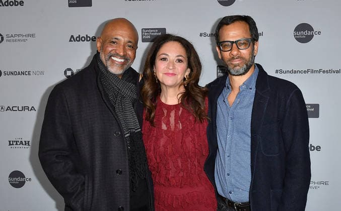2026 Sundance Film Festival - Give Me The Ball! Premiere Tony Hardmon, Liz Garbus, Dan Cogan attend the Give Me The Ball! Premiere during the 2026 Sundance Film Festival at Eccles Center Theater on January 26, 2026 in Park City, Utah. Park City Eccles Theatre Utah United States of America Copyright: xCxFlanigan imageSPACEx