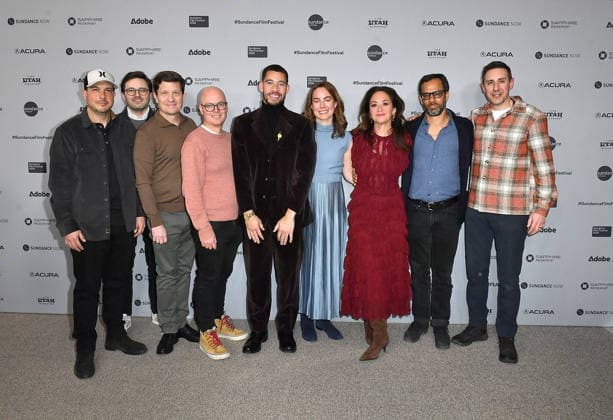 2026 Sundance Film Festival - Give Me The Ball! Premiere Tommy Coriale, Gentry Kirby, Jon Bardin, Chris James, Elizabeth Wolff, Liz Garbus and Dan Cogan and guests attend the Give Me The Ball! Premiere during the 2026 Sundance Film Festival at Eccles Center Theater on January 26, 2026 in Park City, Utah. Park City Eccles Theatre Utah United States of America Copyright: xCxFlanigan imageSPACEx