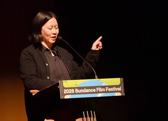 2026 Sundance Film Festival - Give Me The Ball! Premiere Kim Yutani speaks during the intro the Give Me The Ball! Premiere during the 2026 Sundance Film Festival at Eccles Center Theater on January 26, 2026 in Park City, Utah. Park City Eccles Theatre Utah United States of America Copyright: xCxFlanigan imageSPACEx