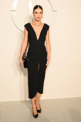 PFW - Tony Ward Photocall Yousra Mohsen attends the Tony Ward Haute Couture Week Spring Summer 2026 show as part of Paris Fashion Week on January 26, 2026 in Paris, France. Photo by Laurent Zabulon ABACAPRESS.COM Paris France  Copyright: xZabulonxLaurent ABACAx