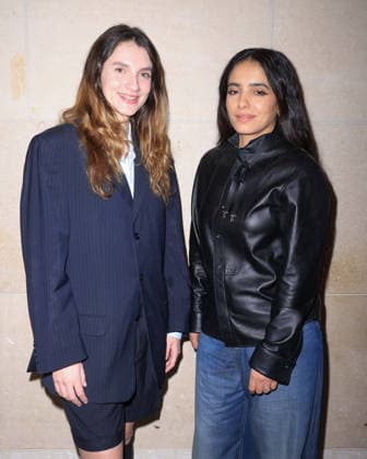 Louis Delluc Awards Ceremony - Paris Valentine Cadic and Hafsia Herzi attend the Louis Delluc Awards ceremony where she received the 2025 Louis Delluc Prize for La Petite Dernière at the Cinémathèque Française in Paris, France on January 26, 2026 Photo by David Boyer ABACAPRESS.COM Paris France  Copyright: xBoyerxDavid ABACAx