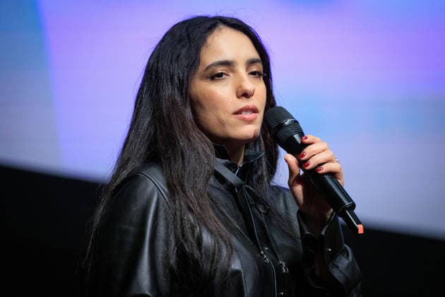 Louis Delluc Awards Ceremony - Paris Hafsia Herzi attends the Louis Delluc Awards ceremony where she received the 2025 Louis Delluc Prize for La Petite Dernière at the Cinémathèque Française in Paris, France on January 26, 2026 Photo by David Boyer ABACAPRESS.COM Paris France  Copyright: xBoyerxDavid ABACAx