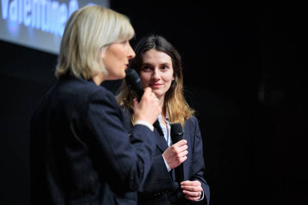 Louis Delluc Awards Ceremony - Paris Valentine Cadic attends the Louis Delluc Awards ceremony where she received the 2025 Louis Delluc Prize for La Petite Dernière at the Cinémathèque Française in Paris, France on January 26, 2026 Photo by David Boyer ABACAPRESS.COM Paris France  Copyright: xBoyerxDavid ABACAx