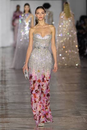 PFW - Tony Ward Runway Models walk the runway during the Tony Ward Haute Couture Week Spring Summer 2026 show as part of Paris Fashion Week on January 26, 2026 in Paris, France. Photo by Laurent Zabulon ABACAPRESS.COM Paris France  Copyright: xZabulonxLaurent ABACAx