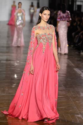 PFW - Tony Ward Runway Models walk the runway during the Tony Ward Haute Couture Week Spring Summer 2026 show as part of Paris Fashion Week on January 26, 2026 in Paris, France. Photo by Laurent Zabulon ABACAPRESS.COM Paris France  Copyright: xZabulonxLaurent ABACAx