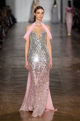 PFW - Tony Ward Runway Models walk the runway during the Tony Ward Haute Couture Week Spring Summer 2026 show as part of Paris Fashion Week on January 26, 2026 in Paris, France. Photo by Laurent Zabulon ABACAPRESS.COM Paris France  Copyright: xZabulonxLaurent ABACAx