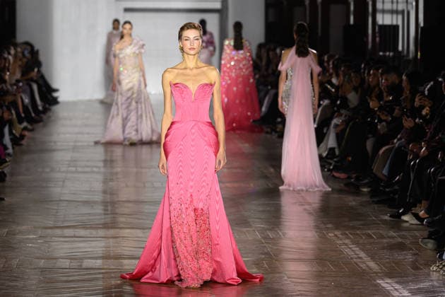 PFW - Tony Ward Runway Models walk the runway during the Tony Ward Haute Couture Week Spring Summer 2026 show as part of Paris Fashion Week on January 26, 2026 in Paris, France. Photo by Laurent Zabulon ABACAPRESS.COM Paris France  Copyright: xZabulonxLaurent ABACAx