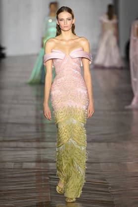 PFW - Tony Ward Runway Models walk the runway during the Tony Ward Haute Couture Week Spring Summer 2026 show as part of Paris Fashion Week on January 26, 2026 in Paris, France. Photo by Laurent Zabulon ABACAPRESS.COM Paris France  Copyright: xZabulonxLaurent ABACAx