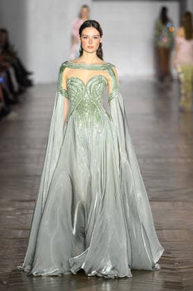 PFW - Tony Ward Runway Models walk the runway during the Tony Ward Haute Couture Week Spring Summer 2026 show as part of Paris Fashion Week on January 26, 2026 in Paris, France. Photo by Laurent Zabulon ABACAPRESS.COM Paris France  Copyright: xZabulonxLaurent ABACAx