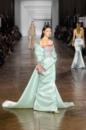 PFW - Tony Ward Runway Models walk the runway during the Tony Ward Haute Couture Week Spring Summer 2026 show as part of Paris Fashion Week on January 26, 2026 in Paris, France. Photo by Laurent Zabulon ABACAPRESS.COM Paris France  Copyright: xZabulonxLaurent ABACAx