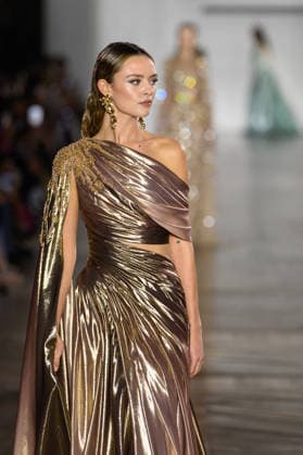 PFW - Tony Ward Runway Models walk the runway during the Tony Ward Haute Couture Week Spring Summer 2026 show as part of Paris Fashion Week on January 26, 2026 in Paris, France. Photo by Laurent Zabulon ABACAPRESS.COM Paris France  Copyright: xZabulonxLaurent ABACAx