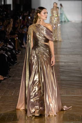 PFW - Tony Ward Runway Models walk the runway during the Tony Ward Haute Couture Week Spring Summer 2026 show as part of Paris Fashion Week on January 26, 2026 in Paris, France. Photo by Laurent Zabulon ABACAPRESS.COM Paris France  Copyright: xZabulonxLaurent ABACAx