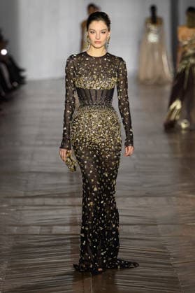 PFW - Tony Ward Runway Models walk the runway during the Tony Ward Haute Couture Week Spring Summer 2026 show as part of Paris Fashion Week on January 26, 2026 in Paris, France. Photo by Laurent Zabulon ABACAPRESS.COM Paris France  Copyright: xZabulonxLaurent ABACAx