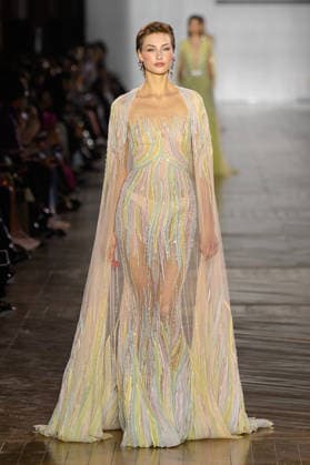 PFW - Tony Ward Runway Models walk the runway during the Tony Ward Haute Couture Week Spring Summer 2026 show as part of Paris Fashion Week on January 26, 2026 in Paris, France. Photo by Laurent Zabulon ABACAPRESS.COM Paris France  Copyright: xZabulonxLaurent ABACAx