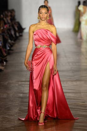 PFW - Tony Ward Runway Models walk the runway during the Tony Ward Haute Couture Week Spring Summer 2026 show as part of Paris Fashion Week on January 26, 2026 in Paris, France. Photo by Laurent Zabulon ABACAPRESS.COM Paris France  Copyright: xZabulonxLaurent ABACAx