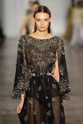 PFW - Tony Ward Runway Models walk the runway during the Tony Ward Haute Couture Week Spring Summer 2026 show as part of Paris Fashion Week on January 26, 2026 in Paris, France. Photo by Laurent Zabulon ABACAPRESS.COM Paris France  Copyright: xZabulonxLaurent ABACAx