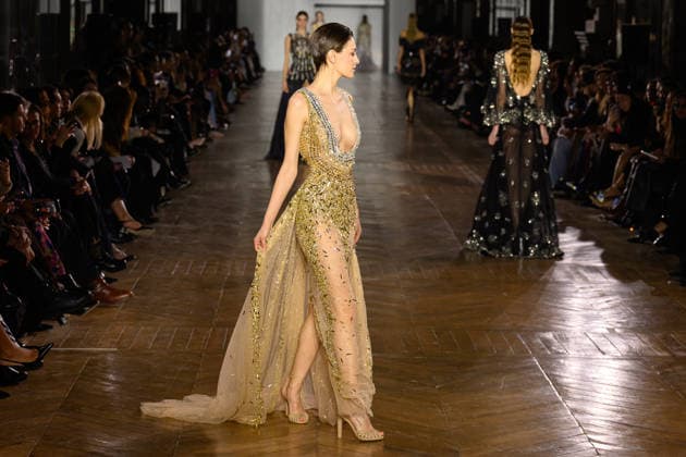 PFW - Tony Ward Runway Models walk the runway during the Tony Ward Haute Couture Week Spring Summer 2026 show as part of Paris Fashion Week on January 26, 2026 in Paris, France. Photo by Laurent Zabulon ABACAPRESS.COM Paris France  Copyright: xZabulonxLaurent ABACAx