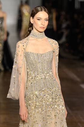 PFW - Tony Ward Runway Models walk the runway during the Tony Ward Haute Couture Week Spring Summer 2026 show as part of Paris Fashion Week on January 26, 2026 in Paris, France. Photo by Laurent Zabulon ABACAPRESS.COM Paris France  Copyright: xZabulonxLaurent ABACAx