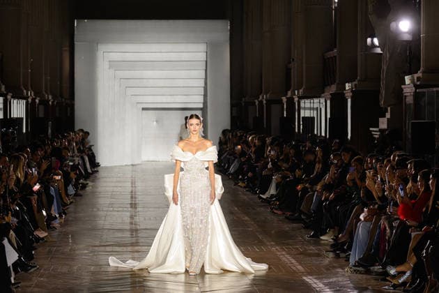 PFW - Tony Ward Runway Models walk the runway during the Tony Ward Haute Couture Week Spring Summer 2026 show as part of Paris Fashion Week on January 26, 2026 in Paris, France. Photo by Laurent Zabulon ABACAPRESS.COM Paris France  Copyright: xZabulonxLaurent ABACAx