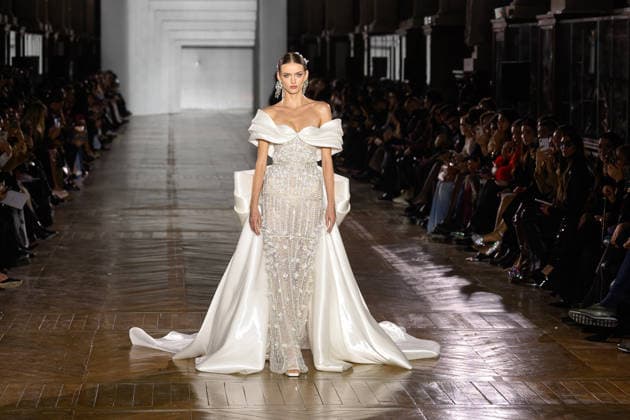 PFW - Tony Ward Runway Models walk the runway during the Tony Ward Haute Couture Week Spring Summer 2026 show as part of Paris Fashion Week on January 26, 2026 in Paris, France. Photo by Laurent Zabulon ABACAPRESS.COM Paris France  Copyright: xZabulonxLaurent ABACAx