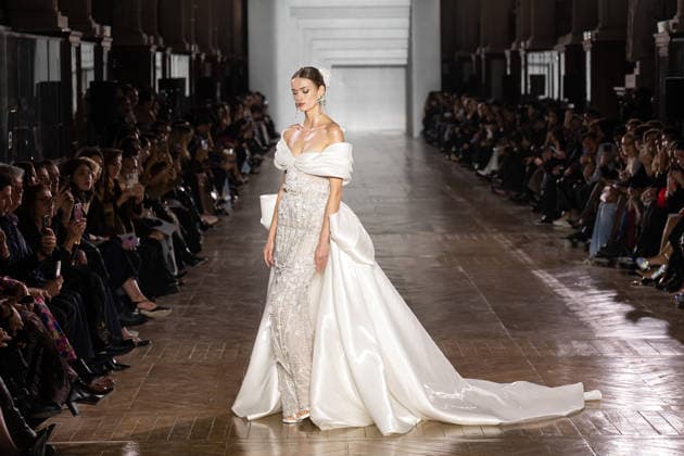 PFW - Tony Ward Runway Models walk the runway during the Tony Ward Haute Couture Week Spring Summer 2026 show as part of Paris Fashion Week on January 26, 2026 in Paris, France. Photo by Laurent Zabulon ABACAPRESS.COM Paris France  Copyright: xZabulonxLaurent ABACAx