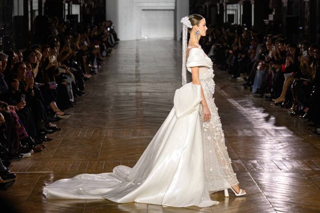 PFW - Tony Ward Runway Models walk the runway during the Tony Ward Haute Couture Week Spring Summer 2026 show as part of Paris Fashion Week on January 26, 2026 in Paris, France. Photo by Laurent Zabulon ABACAPRESS.COM Paris France  Copyright: xZabulonxLaurent ABACAx