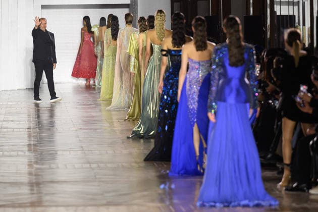 PFW - Tony Ward Runway Tony Ward walks the runway during the Tony Ward Haute Couture Week Spring Summer 2026 show as part of Paris Fashion Week on January 26, 2026 in Paris, France. Photo by Laurent Zabulon ABACAPRESS.COM Paris France  Copyright: xZabulonxLaurent ABACAx