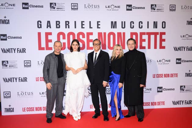 Premiere of the movie -Le cose non dette- Cinema Colosseo - Milan, Italy Stefano Accorsi;Miriam Leone;Gabriele Muccino;Carolina Crescentini;Claudio Santamaria Premiere of the movie -Le cose non dette- Cinema Colosseo - Milan, Italy 26th January 2026 SGPItalia id 134395 Not Exclusive  Copyright: xALFONSOxCATALANO SGPITALIAx