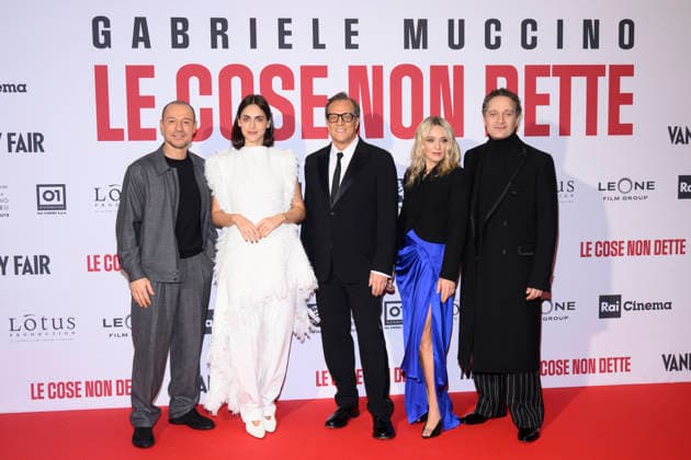 Premiere of the movie -Le cose non dette- Cinema Colosseo - Milan, Italy Stefano Accorsi;Miriam Leone;Gabriele Muccino;Carolina Crescentini;Claudio Santamaria Premiere of the movie -Le cose non dette- Cinema Colosseo - Milan, Italy 26th January 2026 SGPItalia id 134395 Not Exclusive  Copyright: xALFONSOxCATALANO SGPITALIAx